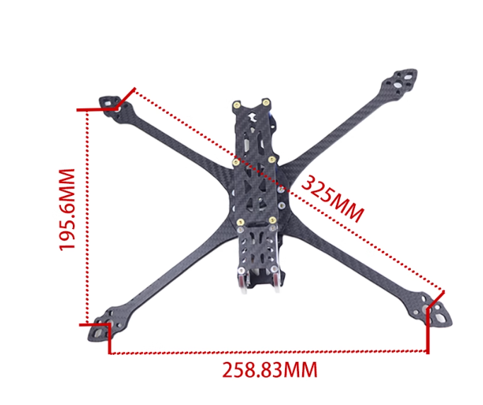 Rama samochodu RC z włókna węg – Geprc Rad Vtx 5.8G 2.5W recenzja i cena
