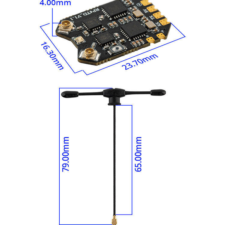 RadioMaster RP4TD ExpressLRS 2 – Foxeer Reaper Extreme 2.5W Vtx recenzja i cena